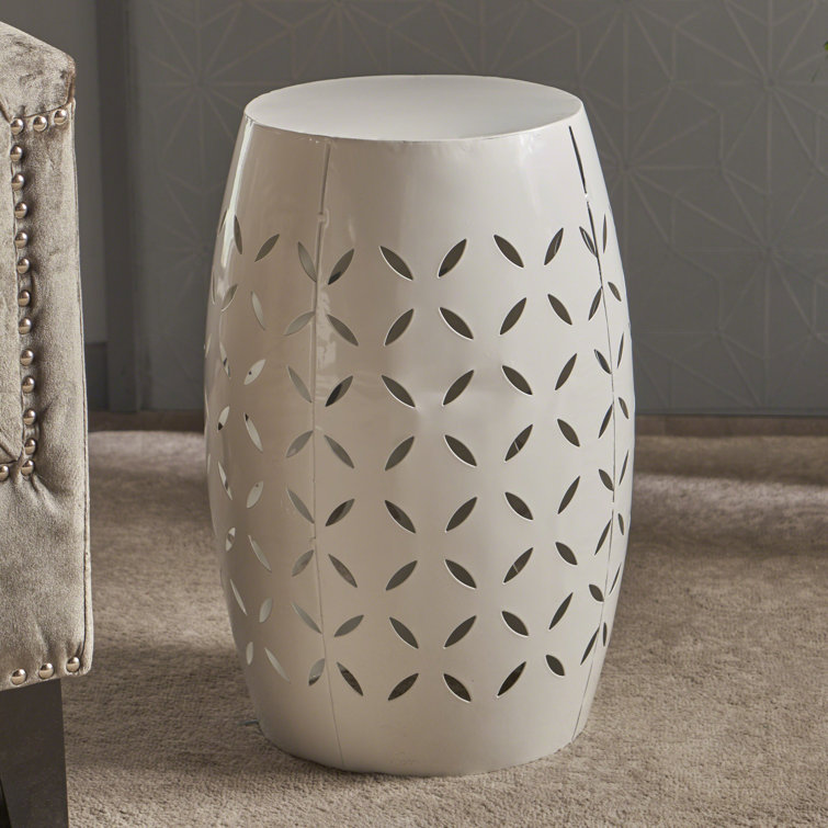 Oliver Babeth 17.75'' Tall Drum End Table & Reviews Wayfair